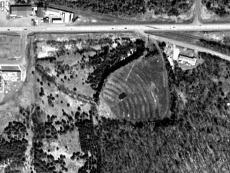 Hiawatha Drive-In Theatre - Aerial - Photo From Terraserver (newer photo)